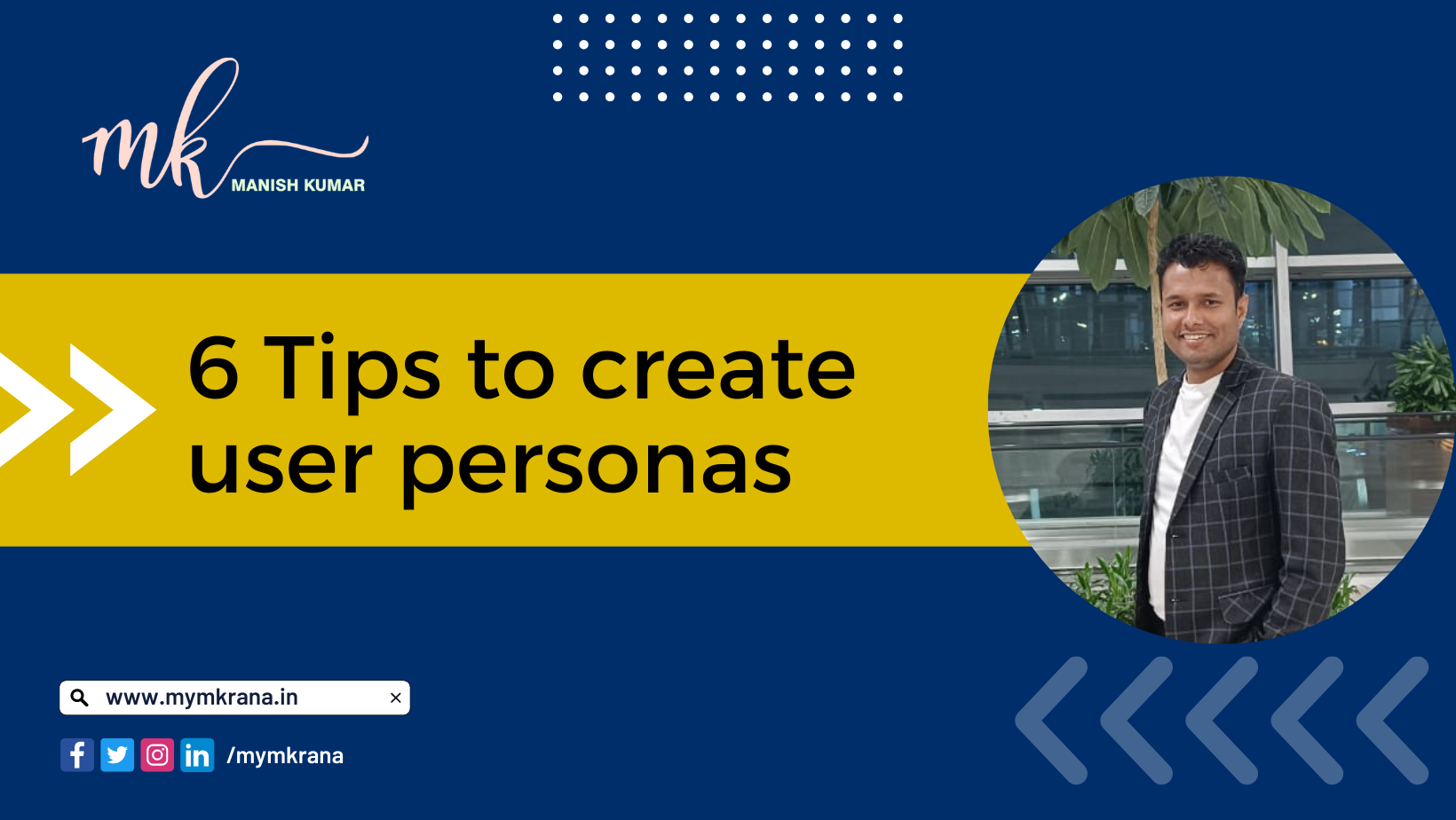 6 Tips to create user personas